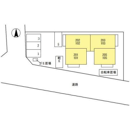 【区画図】 | プチ　アングル