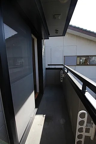 クレセント夙川のバルコニー
