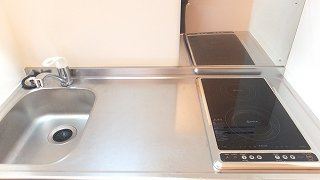 レオパレス真野のキッチン