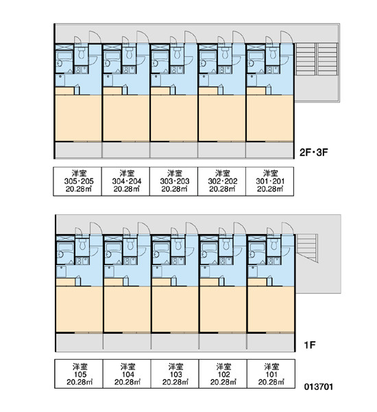 広島市佐伯区五日市中央７丁目の賃貸マンションの区画図|画像3