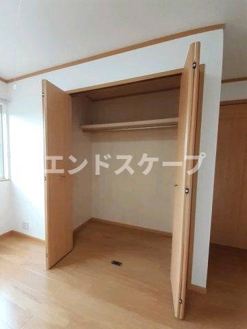 ヴィラフルールＡの収納|高崎、前橋のお部屋探しはエンドスケープまで！お客様の理想お聞かせ下さい♪
