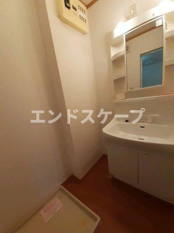 ヴィラフルールＡの洗面所|高崎、前橋のお部屋探しはエンドスケープまで！お客様の理想お聞かせ下さい♪