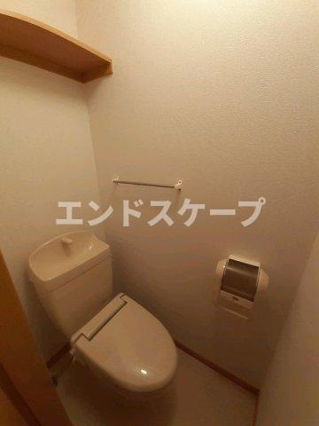 ヴィラフルールＡのトイレ|高崎、前橋のお部屋探しはエンドスケープまで！お客様の理想お聞かせ下さい♪