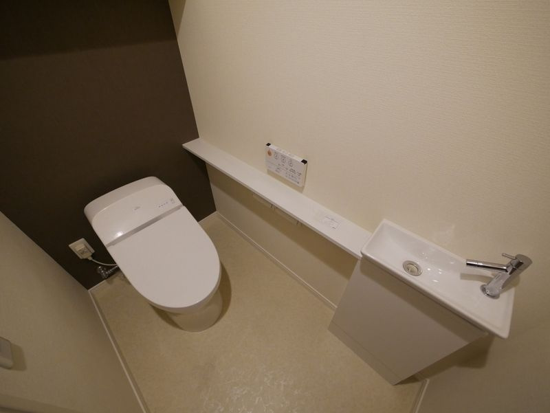 エグゼ博多コンドミニアムのトイレ