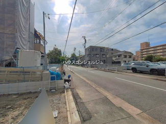【前面道路含む現地写真】 | 名古屋市南区堤起町2丁目142【仲介手数料無料】新築一戸建て B号棟