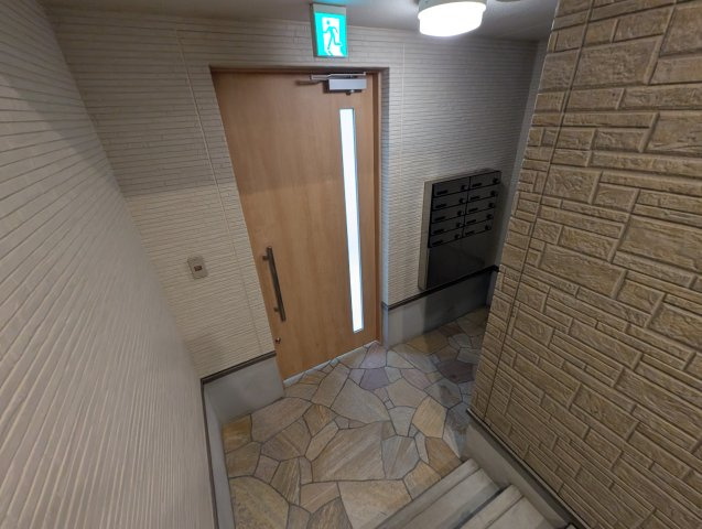 フジパレス下新庄駅南Ⅱ番館のロビー
