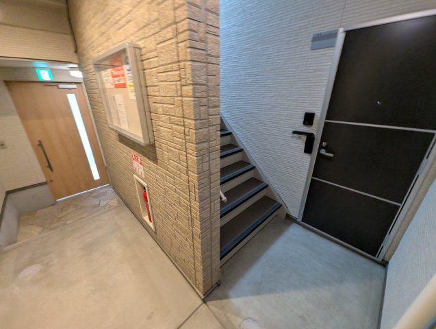 フジパレス下新庄駅南Ⅱ番館のロビー