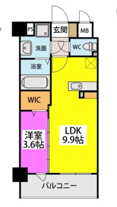 CASA Fortuna(カーサフォーテュナ)の間取り|使いやすい間取りです。