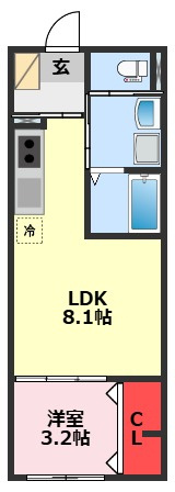 Iden OAK(アイデン オーク)の間取り
