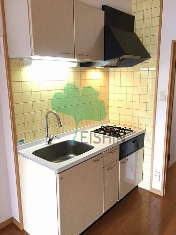ビュー博多のキッチン|シンプルな清潔感のあるキッチンです！