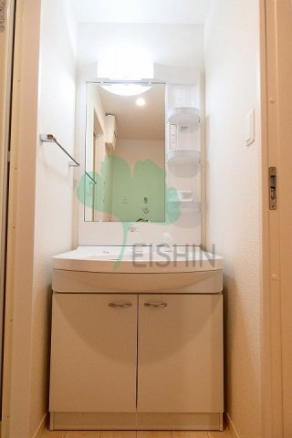 ラフレシーサ博多駅南6の洗面所|シンプルで使いやすい洗面台です！