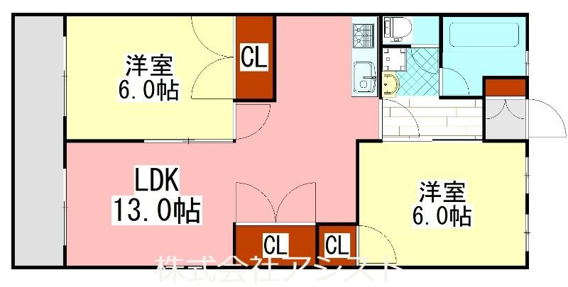 YEビルの間取り