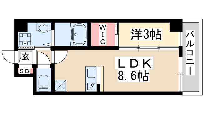 【間取り】 | セレニテ新大阪グランデシュッド