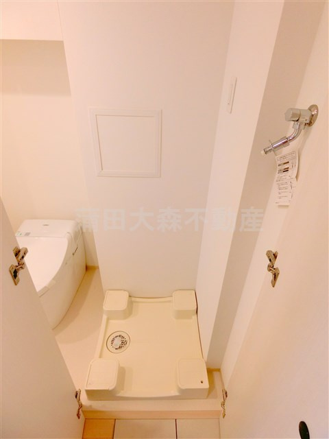 大森ウエストの設備|洗濯機置き場