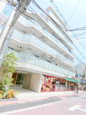 大森ウエストの外観|外観　2018年2月築　RC鉄筋コンクリート造地上6階建て1K~1LDK33戸マンション1階まいばすけっと！東京都大田区大森西3丁目　京急本線大森町駅近、梅屋敷駅と平和島駅も徒歩圏内