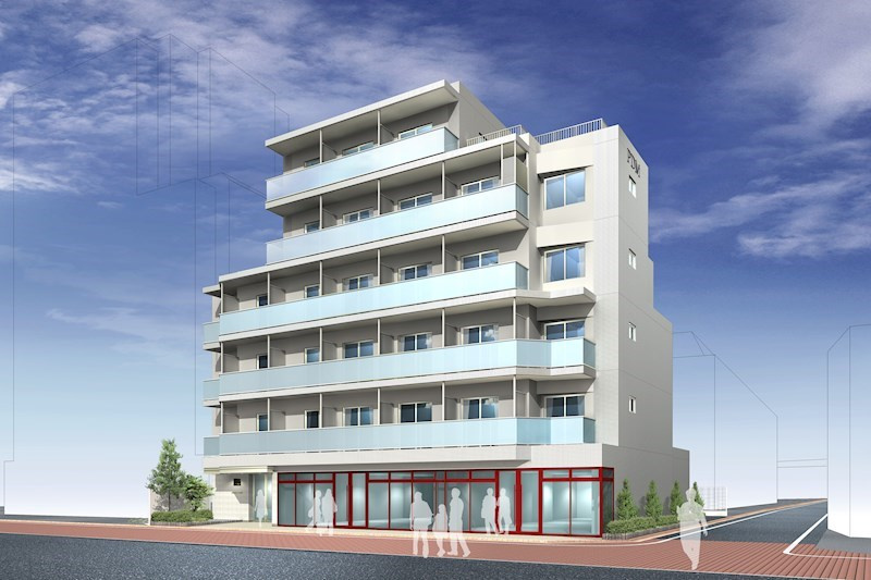 大森ウエストの外観パース