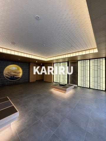 プレジオ城東のロビー