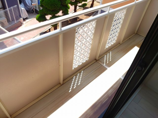 ベルビューカーサのバルコニー