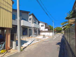 【前面道路含む現地写真】 | 名古屋市千種区下方町1丁目51−1【仲介手数料無料】新築一戸建て 1号棟