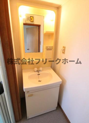 メゾン梨里の洗面所