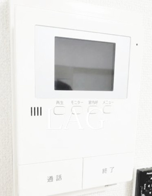 【セキュリティ】 | コーポフェリーチェ | モニター付きインターフォンです。