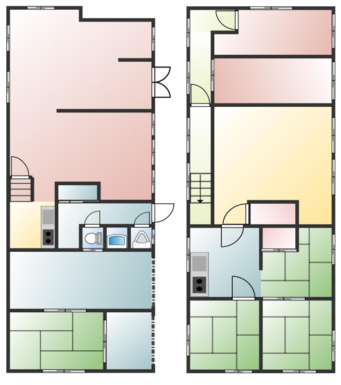 【間取り】 | （仮称）園部町木崎町薮中貸事務所