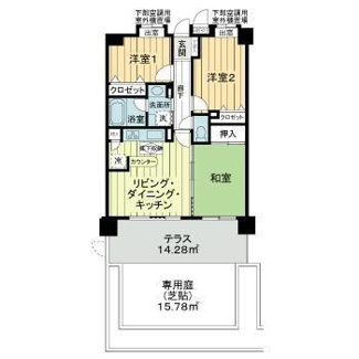 【間取り】 | ライオンズマンション川口飯塚第２ | 間取りです。