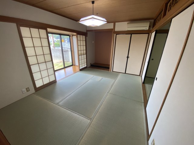 北平野貸家の和室
