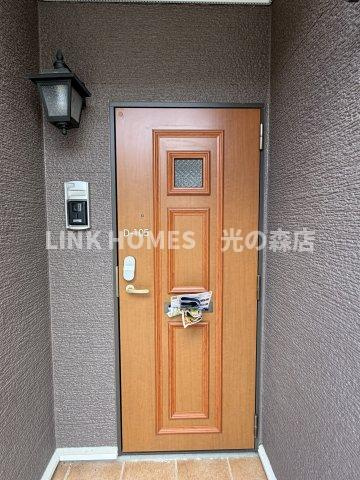 菊池郡菊陽町花立１丁目のアパートの玄関|落ち着いた玄関です