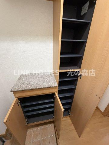 菊池郡菊陽町花立１丁目のアパートの収納|収納があります