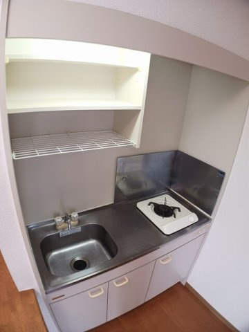 菊池郡菊陽町大字津久礼の賃貸マンションのキッチン
