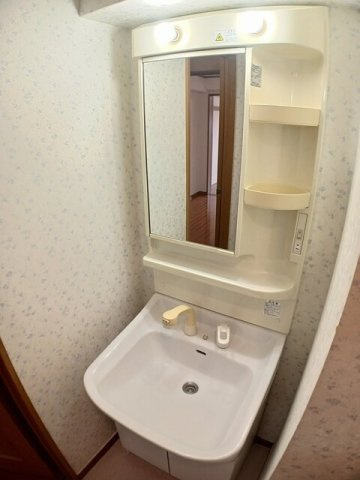 菊池郡菊陽町大字津久礼の賃貸マンションの洗面所