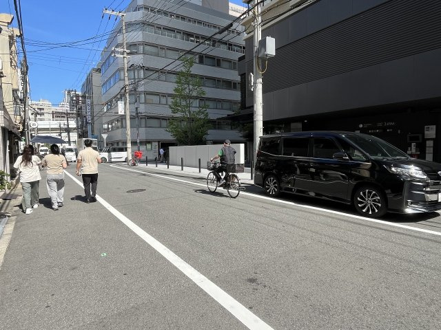 大阪市中央区南本町１丁目の店舗事務所の周辺