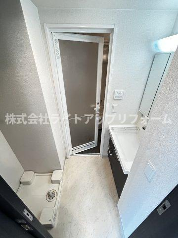 エステムコート神戸ハーバーランド前Ⅴアクアの洗面所