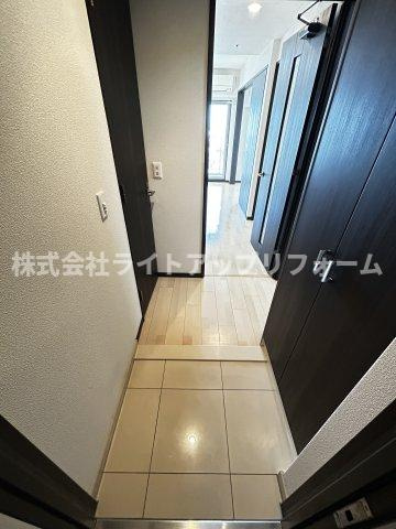 エステムコート神戸ハーバーランド前Ⅴアクアの玄関