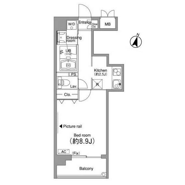 ＮＩＫＫＯ　ＡＰＡＲＴＭＥＮＴ　ＨＯＵＳＥの間取り