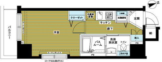 【間取り】 | ZOOM銀座東【旧：アヴァンティーク銀座東】