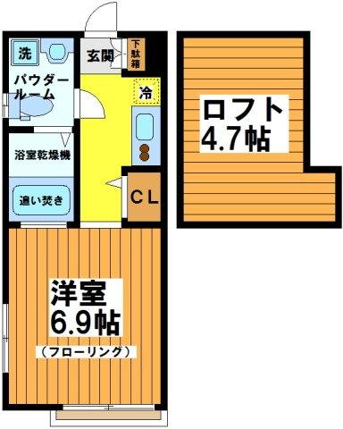 【間取り】 | ピア桜上水