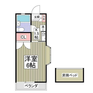 【間取り】 | 中川ヒルハイツ | 間取りです。