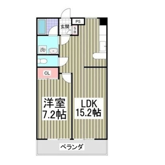 【間取り】 | ファーストヒルズⅠ | 間取りです。
