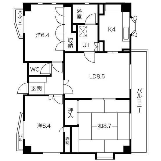 【間取り】 | リバーパークヴィレッジ