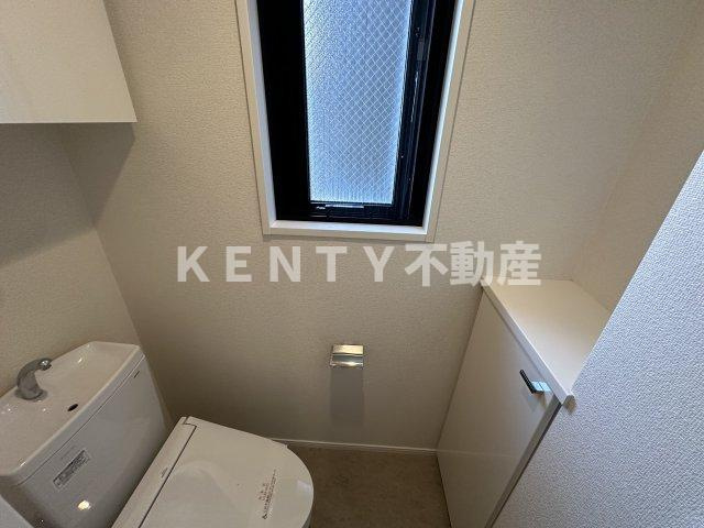 【トイレ】 | パークアクシス大森 | 落ち着いた色調のトイレです