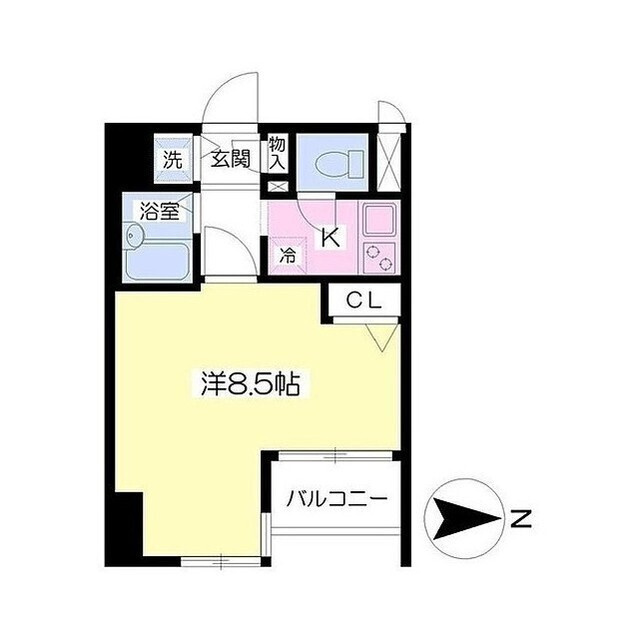 ガーラプレイス錦糸町の間取り