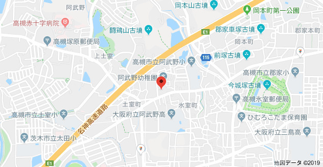 城第一マンションの地図
