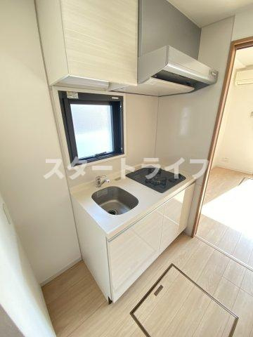 大阪市淀川区木川東３丁目の賃貸マンションのキッチン