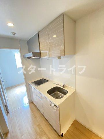 大阪市淀川区宮原５丁目の賃貸マンションのキッチン