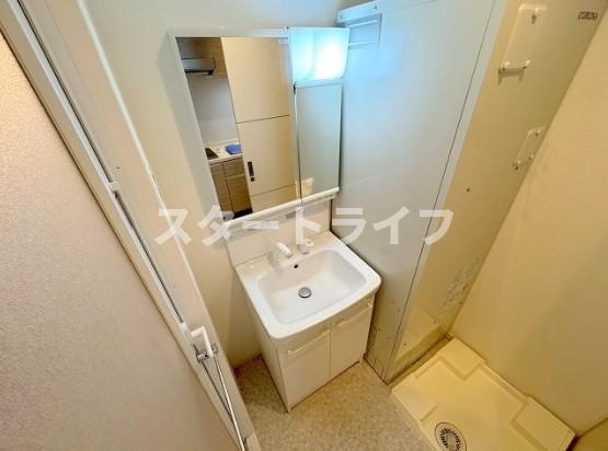 大阪市淀川区宮原５丁目の賃貸マンションの洗面所