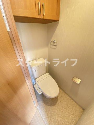 大阪市淀川区木川東３丁目の賃貸マンションのトイレ