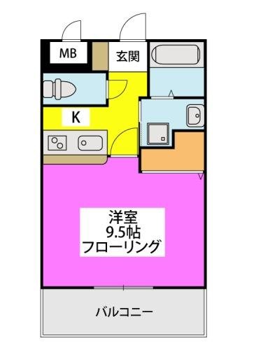 オルレアン友泉亭の間取り