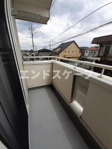 エアリーⅠのバルコニー|高崎、前橋のお部屋探しはエンドスケープまで！お客様の理想お聞かせ下さい♪